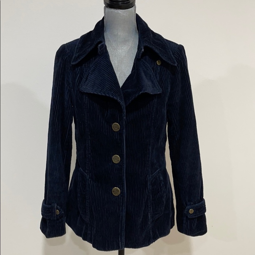 Armani Exchange jacket corduroy pea coat 6